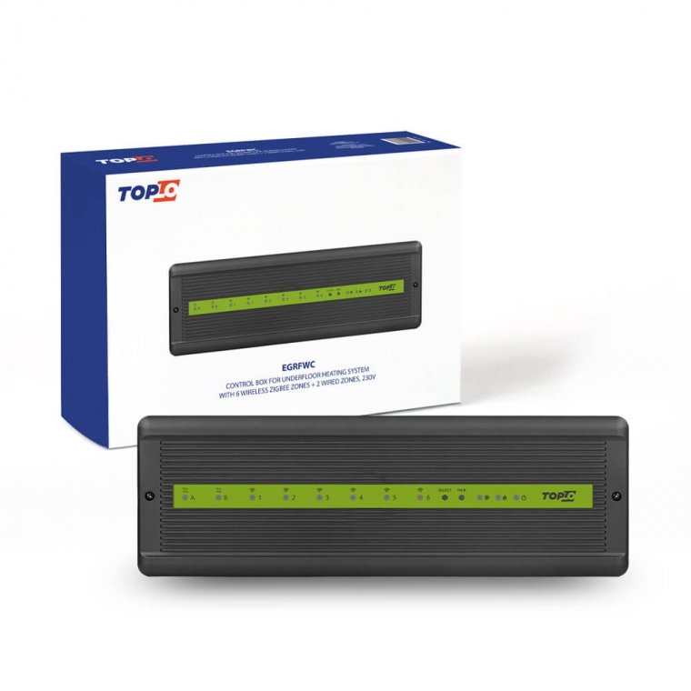 TopLo Control Box for UFH  WIRELESS Smart Thermostats